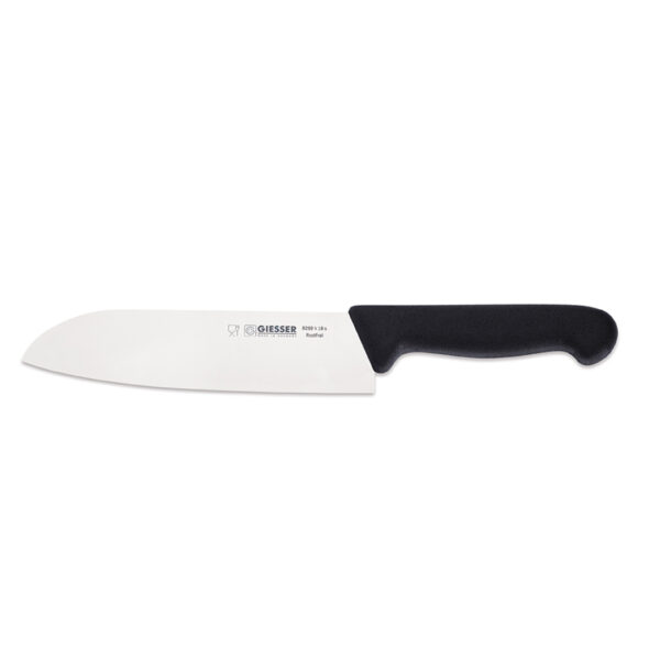 Μαχαίρι Santoku Giesser Inox 18cm Μαύρο